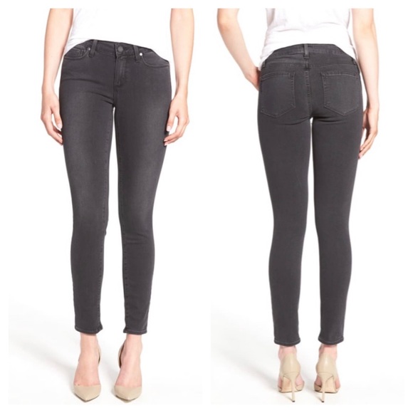 PAIGE Denim - • PAIGE • verdugo smoke grey ankle jeans •